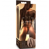 Коричневый мастубратор-вагина Nicole s Kitty - Blush Novelties - в Стерлитамаке купить с доставкой