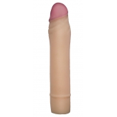 Телесная насадка-удлинитель из неоскин - 19,5 см. - LOVETOY (А-Полимер) - в Стерлитамаке купить с доставкой