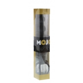 Черная ёлочка-насадка для двойного проникновения Mojo Bumpy - 15 см. - Seven Creations - в Стерлитамаке купить с доставкой