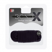 Черная веревка для связывания BONDX LOVE ROPE - 10 м. - Dream Toys - купить с доставкой в Стерлитамаке