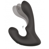 Чёрный массажер простаты с 2 моторами BOOTY ROCKER - Dream Toys - в Стерлитамаке купить с доставкой