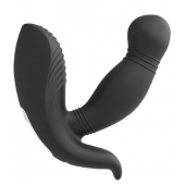 Черный вибромассажер простаты PROSTATE HERO - Dream Toys - в Стерлитамаке купить с доставкой