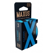 Классические презервативы в железном кейсе MAXUS Classic - 3 шт. - Maxus - купить с доставкой в Стерлитамаке