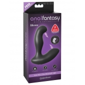 Черный массажер простаты Electro Stim Prostate Vibe с электростимуляцией - 13,3 см. - Pipedream - купить с доставкой в Стерлитамаке