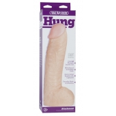 Огромная насадка-реалистик Vac-U-Lock Realistic Hung - 31,7 см. - Doc Johnson - купить с доставкой в Стерлитамаке