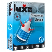 Презерватив LUXE Maxima  Глубинная бомба  - 1 шт. - Luxe - купить с доставкой в Стерлитамаке
