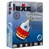 Презерватив LUXE Maxima  Королевский экспресс  - 1 шт. - Luxe - купить с доставкой в Стерлитамаке