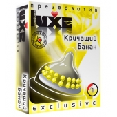 Презерватив LUXE  Exclusive  Кричащий банан  - 1 шт. - Luxe - купить с доставкой в Стерлитамаке