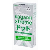 Презервативы Sagami Xtreme Type-E с точками - 10 шт. - Sagami - купить с доставкой в Стерлитамаке