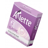 Классические презервативы Arlette Classic - 3 шт. - Arlette - купить с доставкой в Стерлитамаке