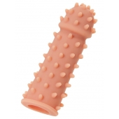 Телесная реалистичная насадка KOKOS Extreme Sleeve 03 с дополнительной стимуляцией - 12,7 см. - KOKOS - в Стерлитамаке купить с доставкой