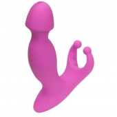 Розовый стимулятор простаты с усиками - 15 см. - 4sexdreaM - в Стерлитамаке купить с доставкой