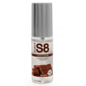 Смазка на водной основе S8 Flavored Lube со вкусом шоколада - 50 мл. - Stimul8 - купить с доставкой в Стерлитамаке
