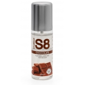 Смазка на водной основе S8 Flavored Lube со вкусом шоколада - 125 мл. - Stimul8 - купить с доставкой в Стерлитамаке