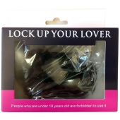 Черные меховые наручники Love с ключиками - Baile - купить с доставкой в Стерлитамаке