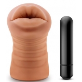 Кофейный мастурбатор-ротик Isabella - Blush Novelties - в Стерлитамаке купить с доставкой