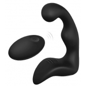 Черный вибромассажер простаты REMOTE BOOTY PLEASER - Dream Toys - в Стерлитамаке купить с доставкой