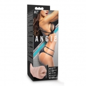 Телесный мастурбатор-ротик Angie - Blush Novelties - в Стерлитамаке купить с доставкой