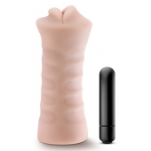Телесный мастурбатор-ротик Angie - Blush Novelties - в Стерлитамаке купить с доставкой