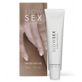 Гель для мастурбации с ароматом кокоса Slow Sex Finger Play Gel - 30 мл. - Bijoux Indiscrets - купить с доставкой в Стерлитамаке