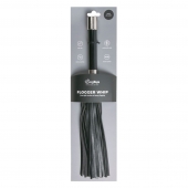 Черная плеть Easytoys Flogger With Metal Grip - 38 см. - Easy toys - купить с доставкой в Стерлитамаке