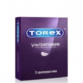 Презервативы Torex  Ультратонкие  - 3 шт. - Torex - купить с доставкой в Стерлитамаке