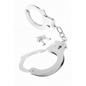 Металлические серебристые наручники Designer Metal Handcuffs - Pipedream - купить с доставкой в Стерлитамаке