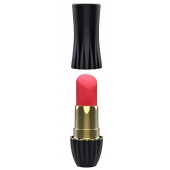 Клиторальный стимулятор-помада LIPSTICK - 9,3 см. - Dream Toys - купить с доставкой в Стерлитамаке