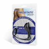 Стимулятор простаты с фиксацией эрекционным кольцом Prostate Gear - BlueLine - в Стерлитамаке купить с доставкой