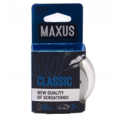 Классические презервативы в пластиковом кейсе MAXUS Classic - 3 шт. - Maxus - купить с доставкой в Стерлитамаке