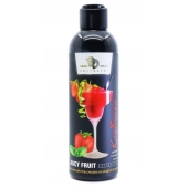 Интимный гель-смазка JUICY FRUIT с ароматом клубники - 200 мл. - БиоМед - купить с доставкой в Стерлитамаке