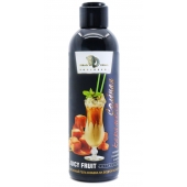 Интимный гель-смазка JUICY FRUIT с ароматом солёной карамели - 200 мл. - БиоМед - купить с доставкой в Стерлитамаке