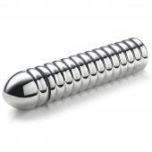 Рельефный фаллос для интенсивного электросекса Groovey George - 20 см. - MyStim - купить с доставкой в Стерлитамаке