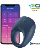 Эрекционное кольцо Satisfyer Strong One с возможностью управления через приложение - Satisfyer - в Стерлитамаке купить с доставкой