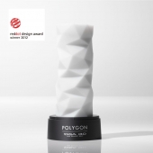 Белый 3D мастурбатор POLYGON - Tenga - в Стерлитамаке купить с доставкой