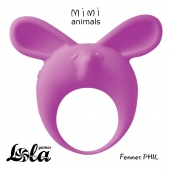Фиолетовое эрекционное кольцо Fennec Phil - Lola Games - в Стерлитамаке купить с доставкой