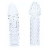 Комплект из 2 прозрачных насадок на пенис PENIS EXTENDER PACK - Dream Toys - в Стерлитамаке купить с доставкой