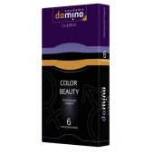 Разноцветные презервативы DOMINO Colour Beauty - 6 шт. - Domino - купить с доставкой в Стерлитамаке