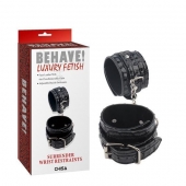 Черные наручники Surrender Wrist Restraints - Chisa - купить с доставкой в Стерлитамаке