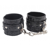 Черные наручники Surrender Wrist Restraints - Chisa - купить с доставкой в Стерлитамаке
