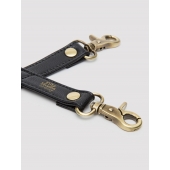 Черный фиксатор для манжет Bound to You Faux Leather Hogtie - Fifty Shades of Grey - купить с доставкой в Стерлитамаке