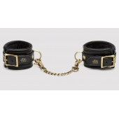 Черные наручники Bound to You Faux Leather Wrist Cuffs - Fifty Shades of Grey - купить с доставкой в Стерлитамаке