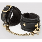Черные наручники Bound to You Faux Leather Wrist Cuffs - Fifty Shades of Grey - купить с доставкой в Стерлитамаке