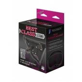 Черный пояс для насадок BEST CLASS STRAP - LOVETOY (А-Полимер) - купить с доставкой в Стерлитамаке