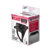 Черный пояс для насадок CLASS STRAP Restyling - LOVETOY (А-Полимер) - купить с доставкой в Стерлитамаке