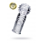 Прозрачная рельефная насадка на палец Ricol - 8 см. - A-toys в Стерлитамаке Прозрачная рельефная насадка на палец Ricol - 8 см. - A-toys