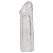 Удлиняющая насадка на пенис Mega Dick Sleeve Transparent - Orion - в Стерлитамаке купить с доставкой