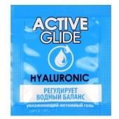 Лубрикант на водной основе Active Glide с гиалуроновой кислотой - 3 гр. - Биоритм - купить с доставкой в Стерлитамаке