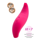 Ярко-розовый многофункциональный стимулятор клитора Blossy - JOS в Стерлитамаке Ярко-розовый многофункциональный стимулятор клитора Blossy - JOS