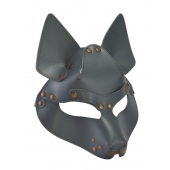 Серая маска Wolf с клепками - Sitabella - купить с доставкой в Стерлитамаке